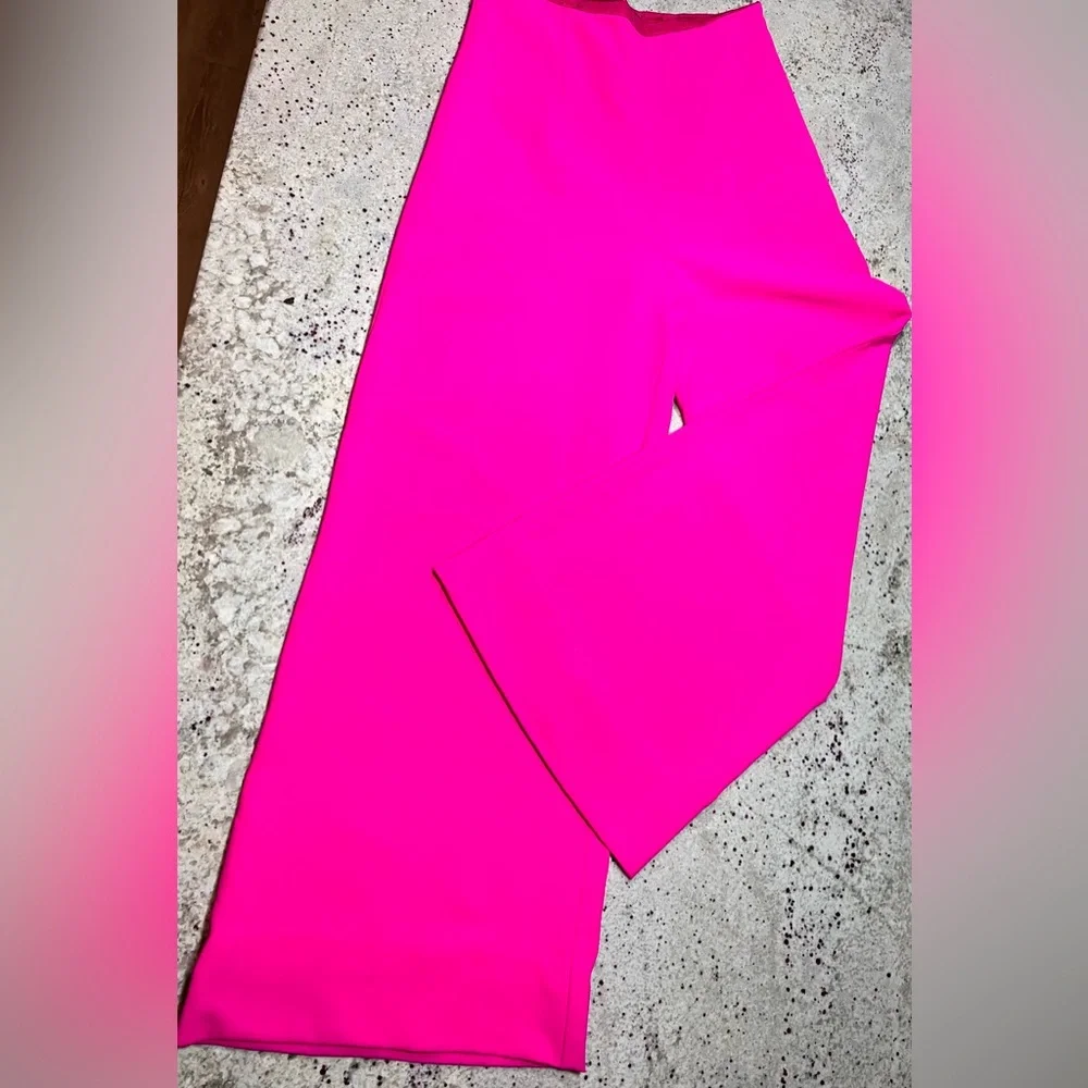 DO+BE Hot Pink Wide Leg Pants - Picture 3 of 5
